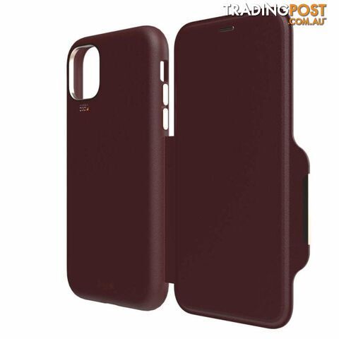 EFM Monaco D3O Leather Wallet Case Armour For iPhone 11 Pro Max - EFM - Black - 9319655070537 - photo 2 of 7