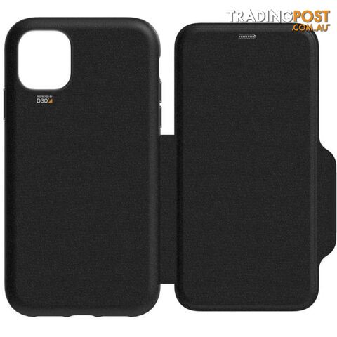 EFM Monaco D3O Leather Wallet Case Armour For iPhone 11 Pro Max - EFM - Black -...