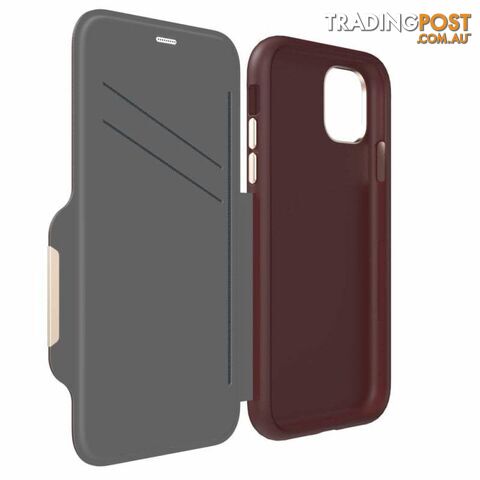 EFM Monaco D3O Leather Wallet Case Armour For iPhone 11 Pro Max - EFM - Ocean Blue - 9319655073866 - photo 4 of 7