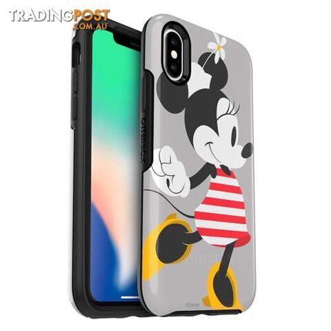 OtterBox Symmetry Disney Classic Case for iPhone X/Xs - Minnie Stripes - OtterBox - 660543450603