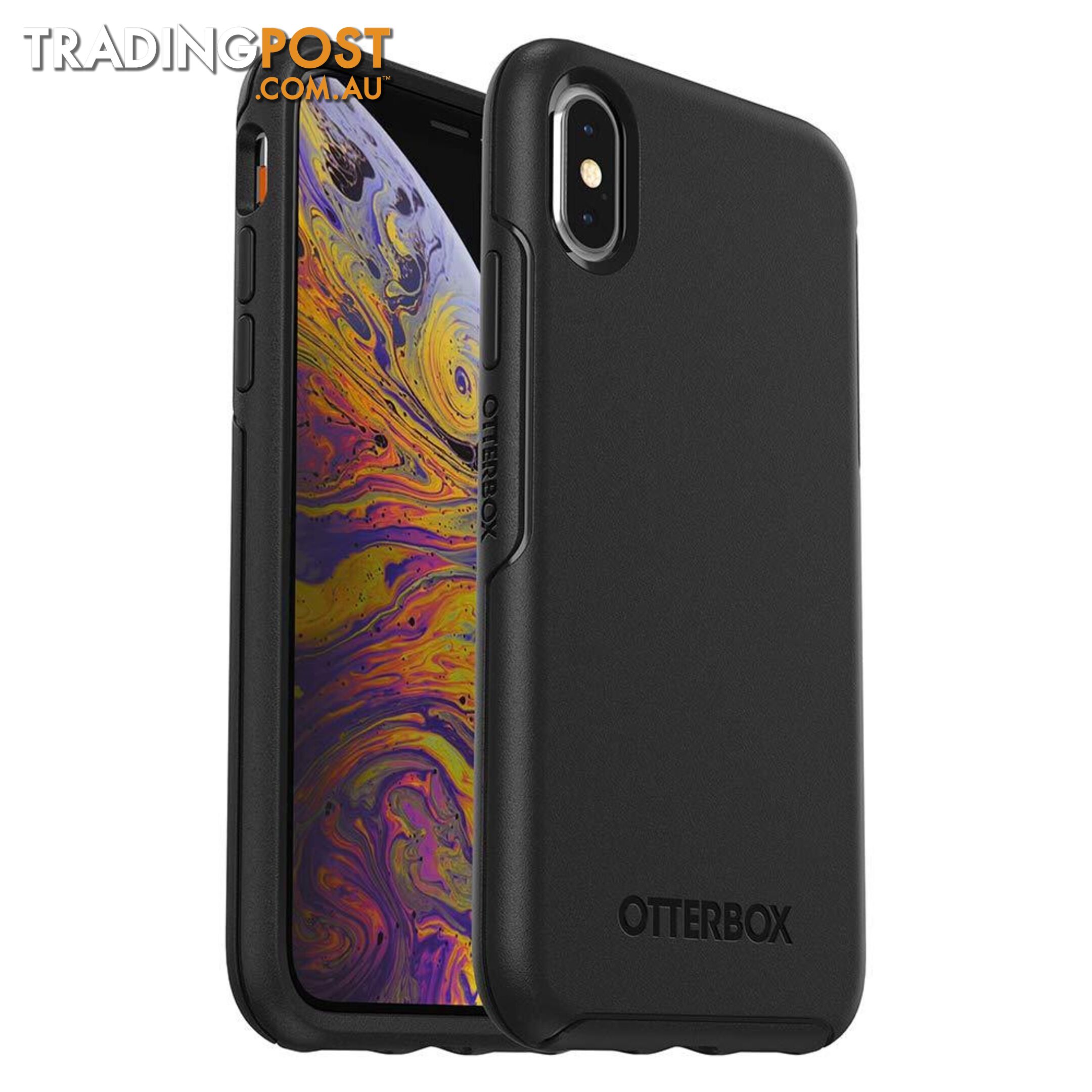 OtterBox Symmetry Case For iPhone XR - OtterBox - Black - 660543471189