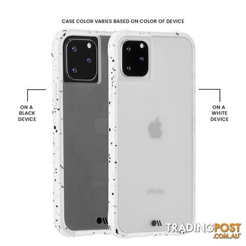 Case-Mate Tough Speckled Case For iPhone 11 Pro Max - Case-Mate - Acitive Black - 846127185974