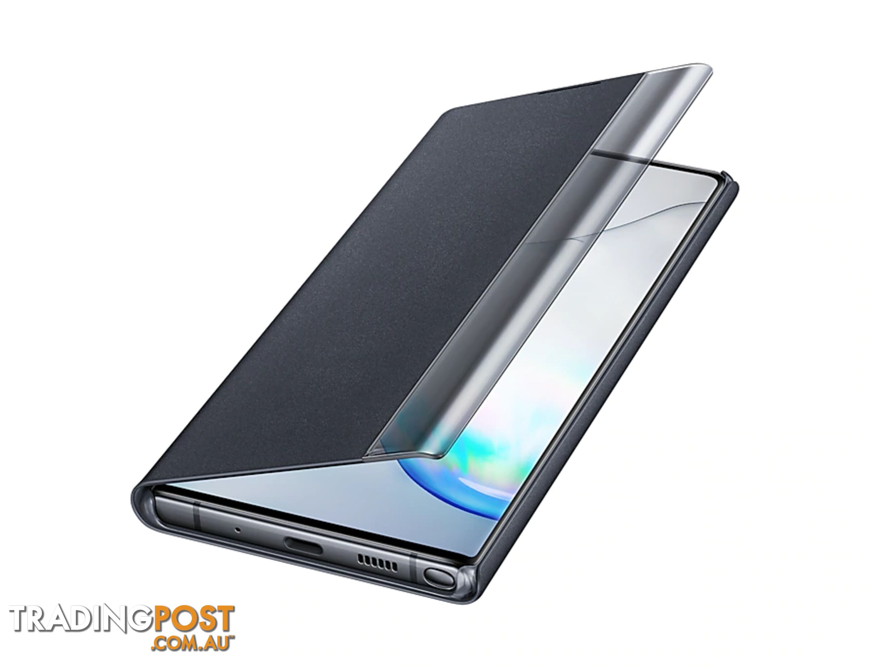 Samsung Clear View Cover For Samsung Galaxy Note 10+ - Samsung - Black - 8806090029523