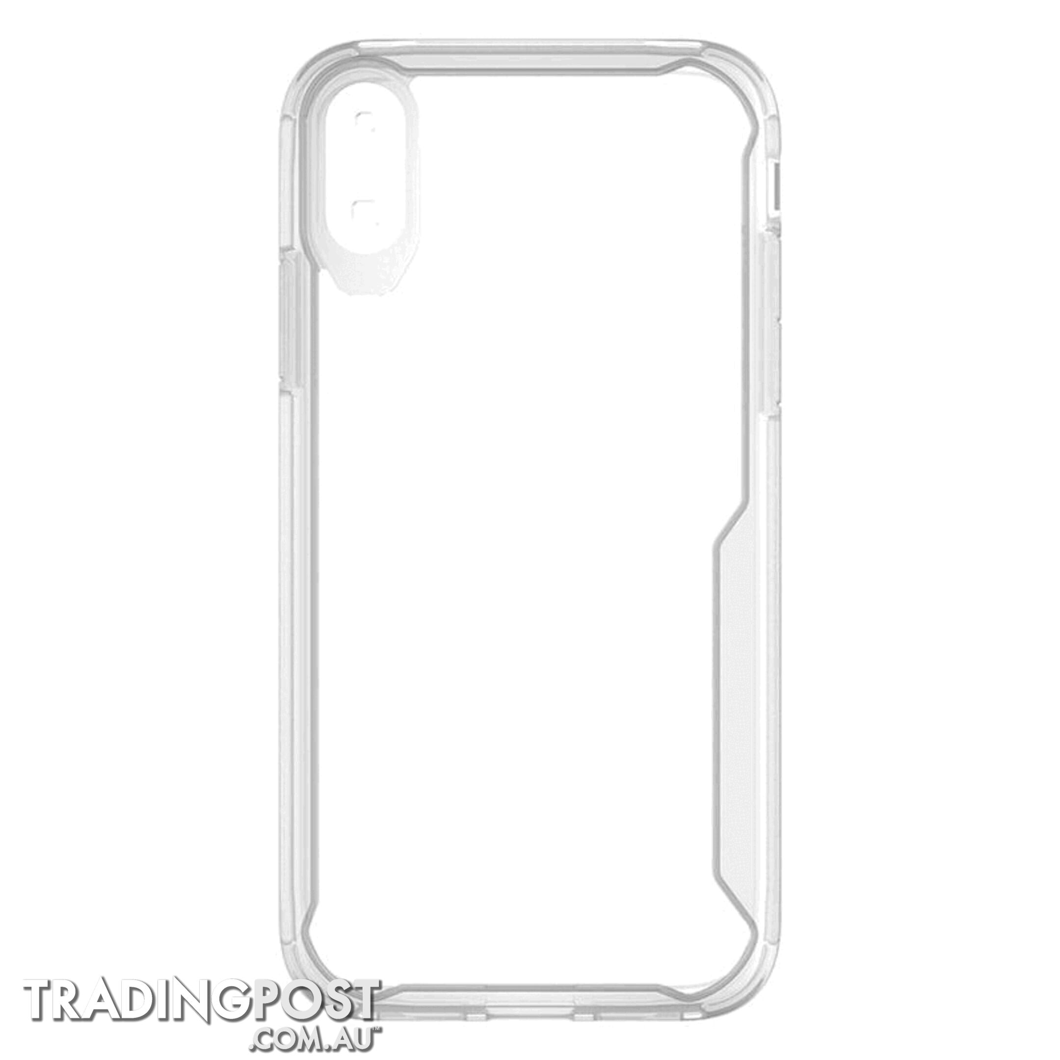 Cleanskin ProTech PC/TPU Case For iPhone X/Xs - Cleanskin - Clear - 9319655065144