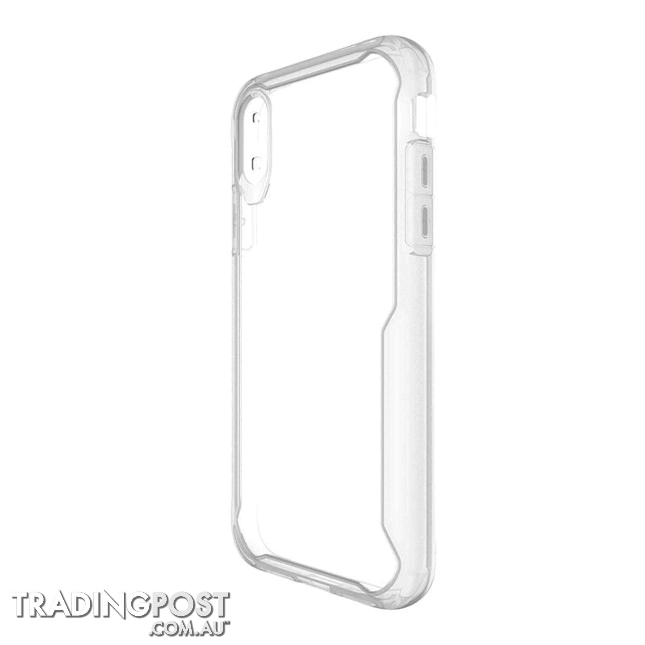 Cleanskin ProTech PC/TPU Case For iPhone X/Xs - Cleanskin - Clear - 9319655065144