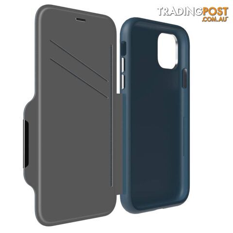 EFM Monaco D3O Leather Wallet Case Armour For iPhone 11 Pro - EFM - Black - 9319655070513