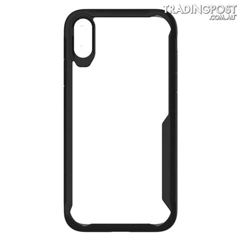 Cleanskin ProTech PC/TPU Case For iPhone Xs Max - Cleanskin - Clear Black - 9319655065199