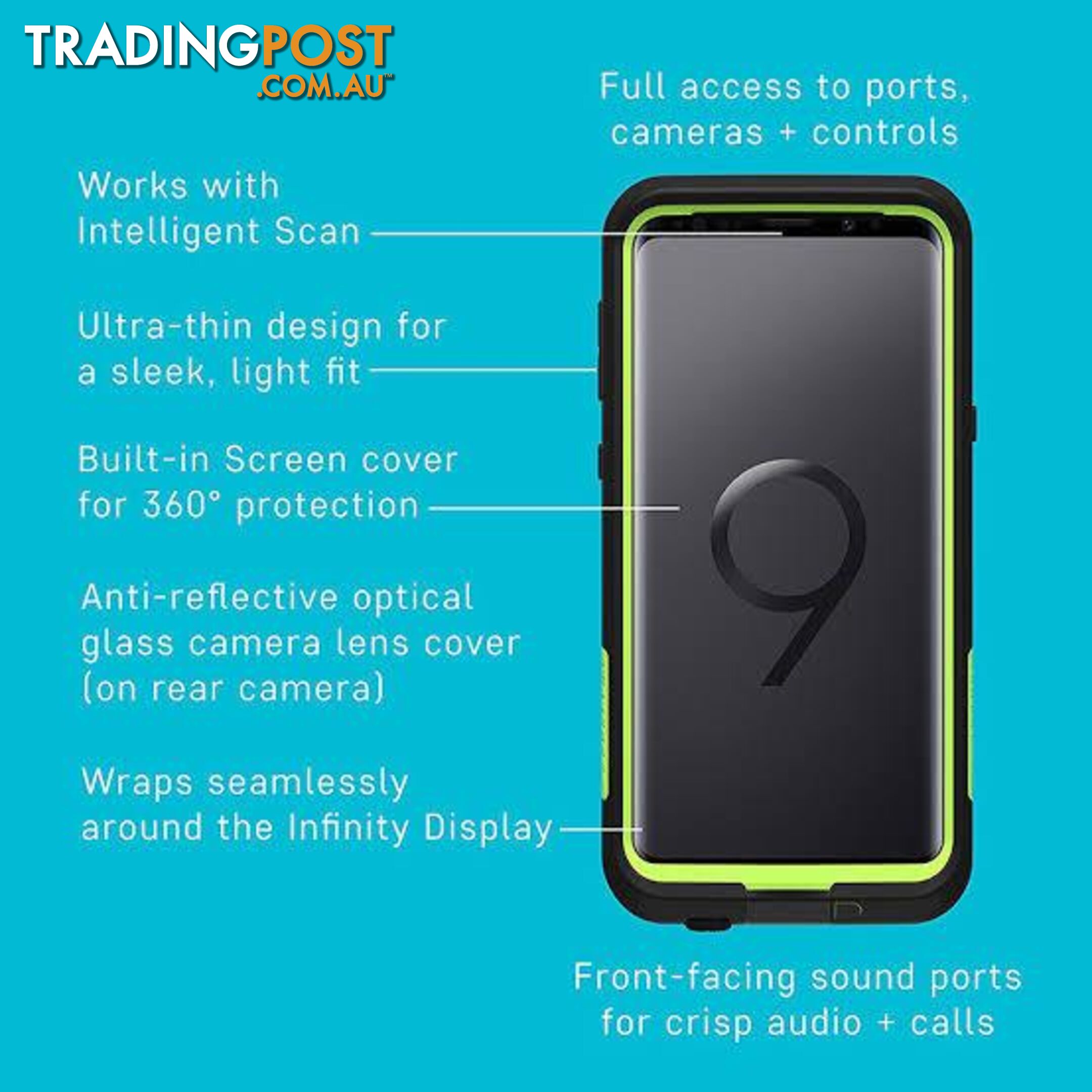 LifeProof Fre Case For Samsung Galaxy S9+ - LifeProof - Night Lite