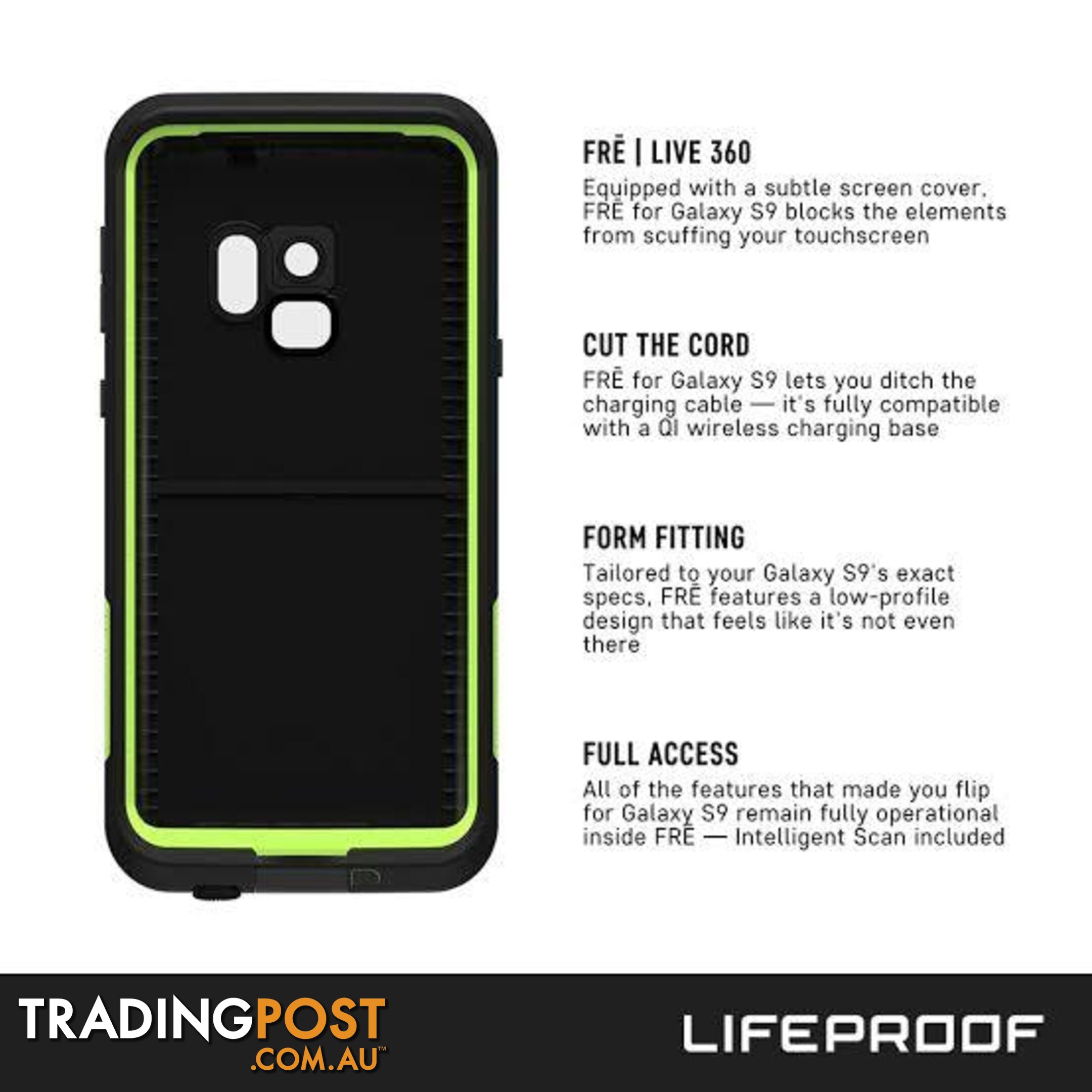 LifeProof Fre Case For Samsung Galaxy S9+ - LifeProof - Night Lite