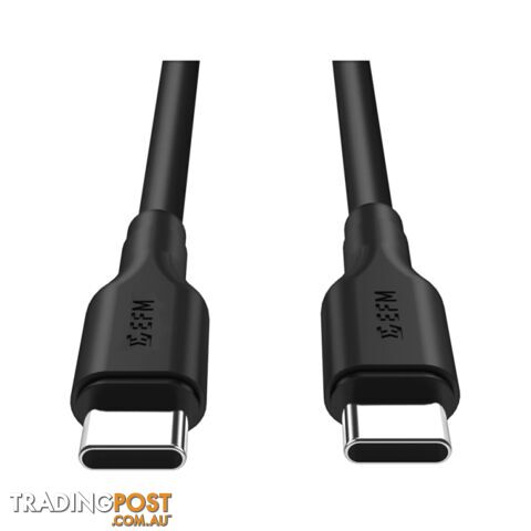 EFM Type-C to Type-C Cable With 2M Length EFM Type-C to Type-C Charge and Sync Cable 2M - Black - EFM - 9319655074191