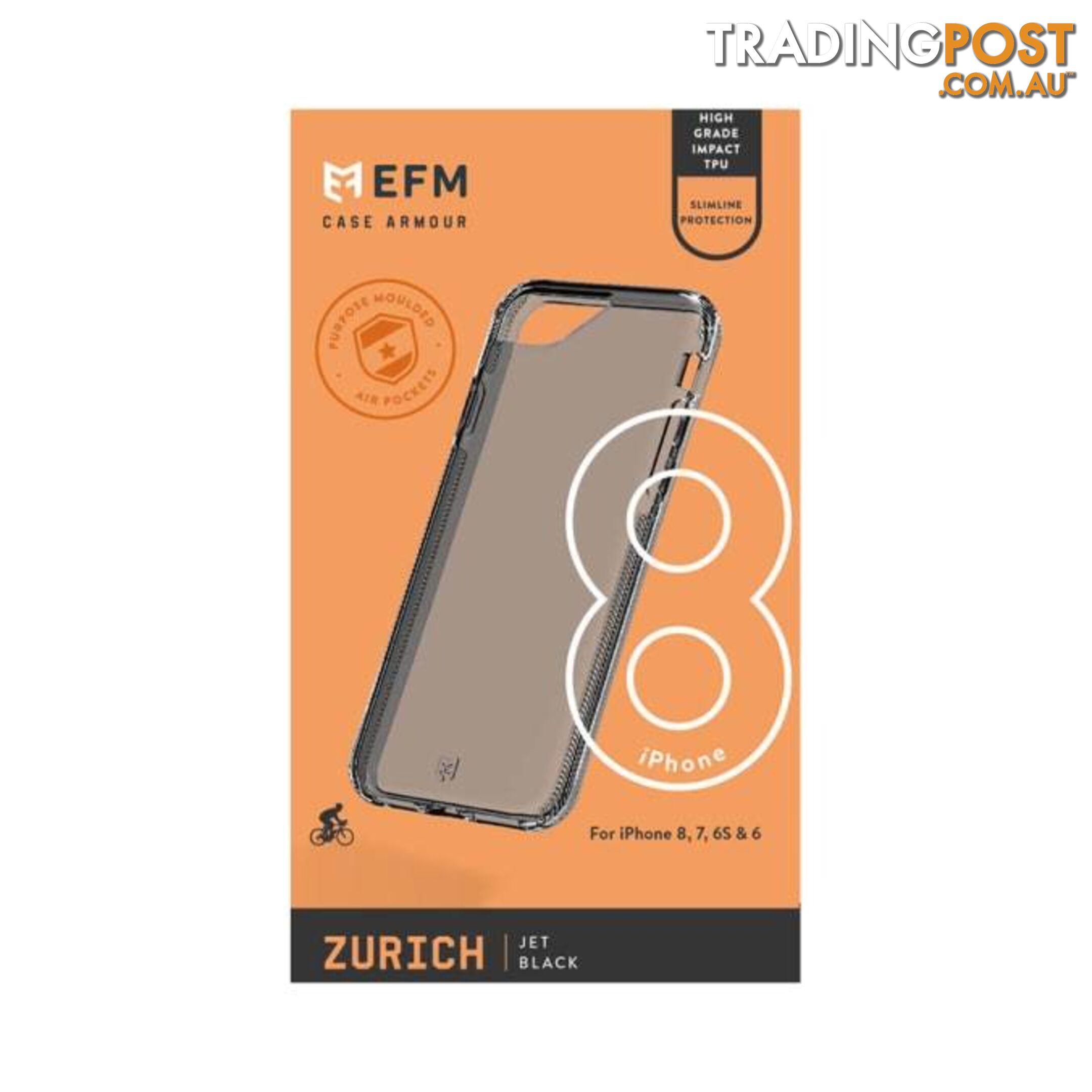 EFM Zurich Case Armour For iPhone 6/6s/7/8/SE - EFM - Crystal - 9319655060095