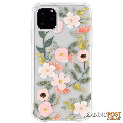 Case-Mate Rifle Paper Case For iPhone 11 Pro Max - Case-Mate - Juliet Rose - 846127186032