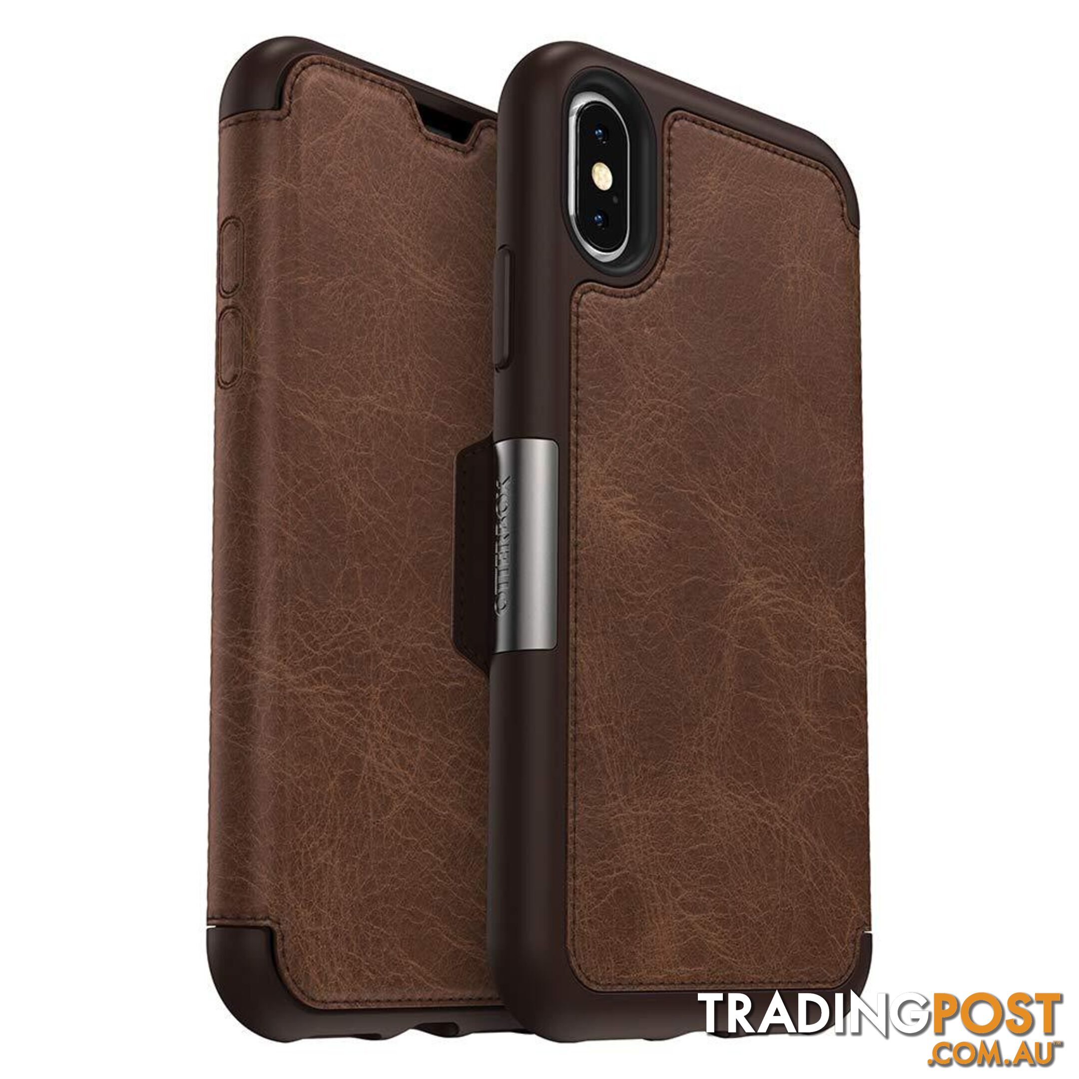 OtterBox Strada Case For iPhone X/Xs - OtterBox - Espresso - 660543470083