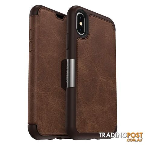 OtterBox Strada Case For iPhone X/Xs - OtterBox - Espresso - 660543470083