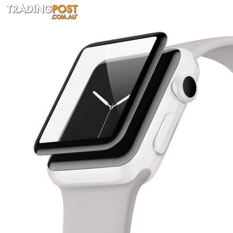 Belkin SCREENFORCE UltraCurve Screen Protection For Apple Watch Series 3/2, 42mm - Clear - Belkin - 745883774647 - photo 2 of 4