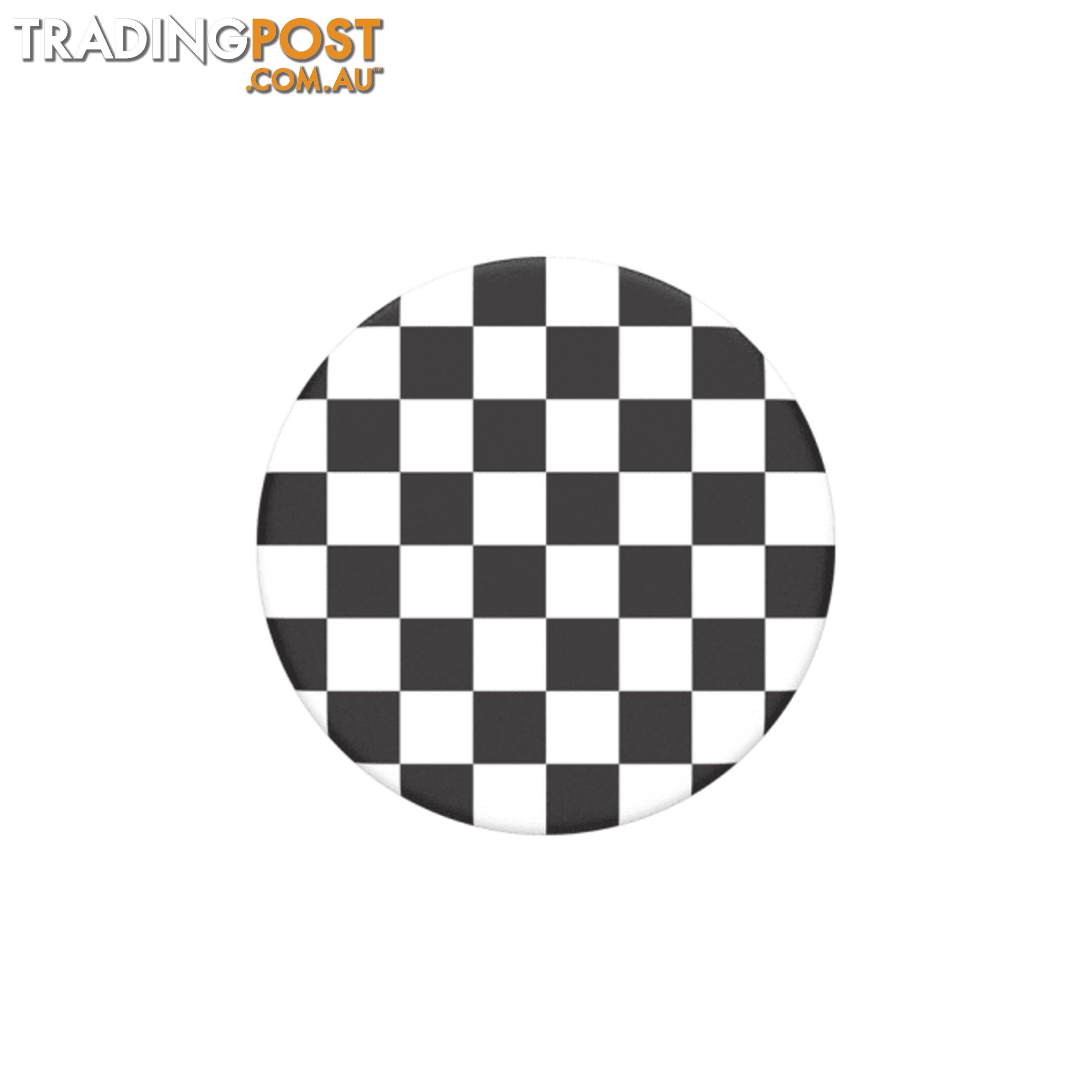 PopGrip (Gen 1) Checker Black - PopSockets - 842978125350