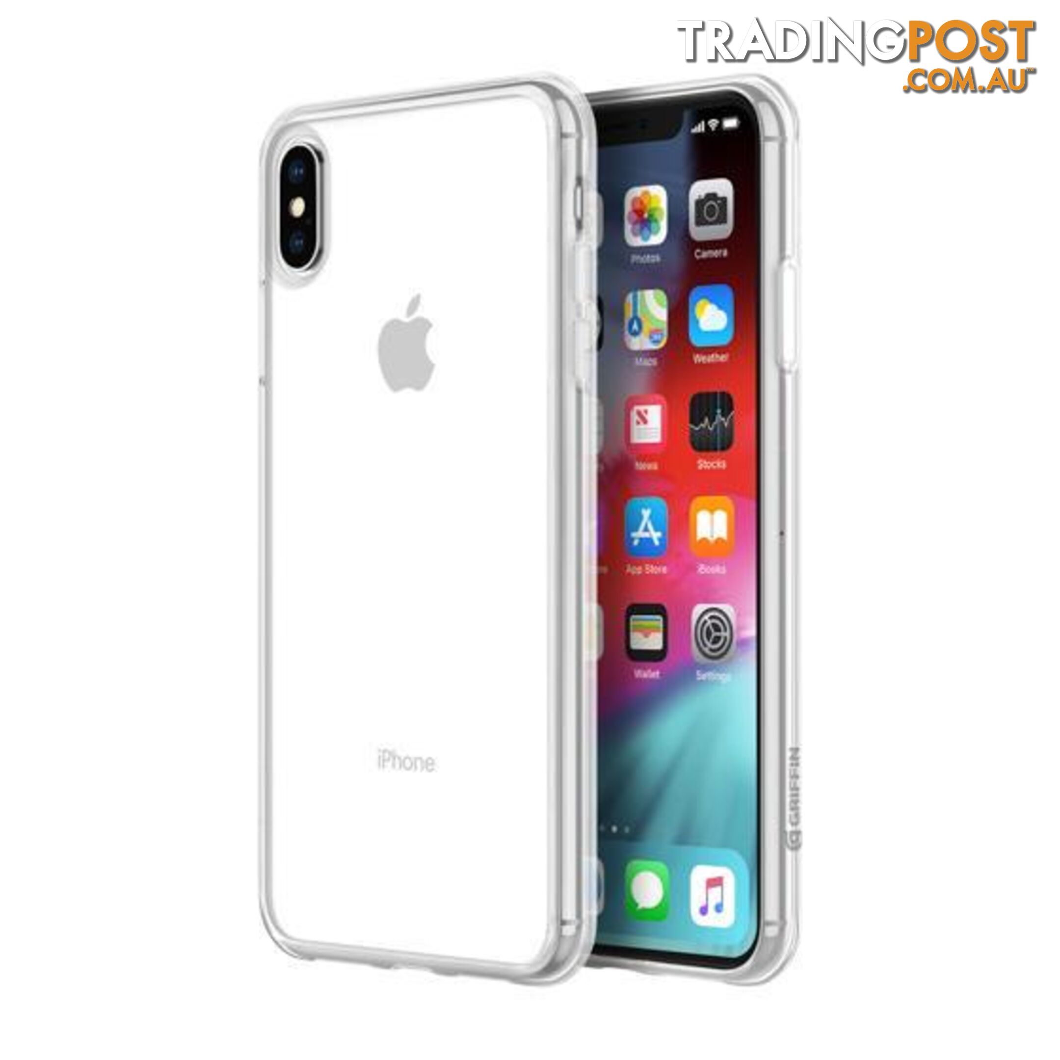 GIP-011-CLR Griffin Reveal for iPhone Xs Max - Clear - Griffin - 191058080158