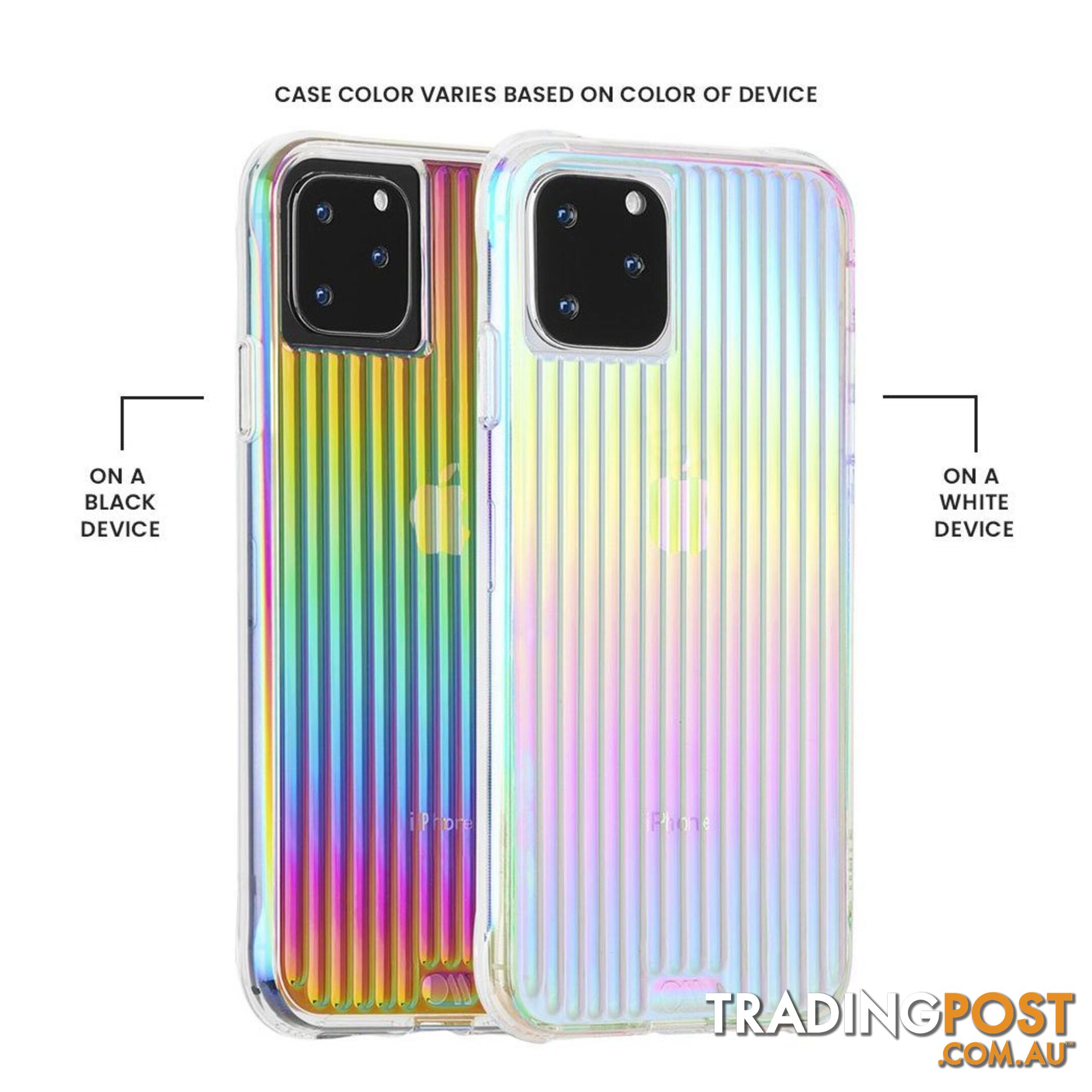 Case-Mate Tough Groove Case For iPhone XR|11 - Case-Mate - Clearadescent - 846127185776