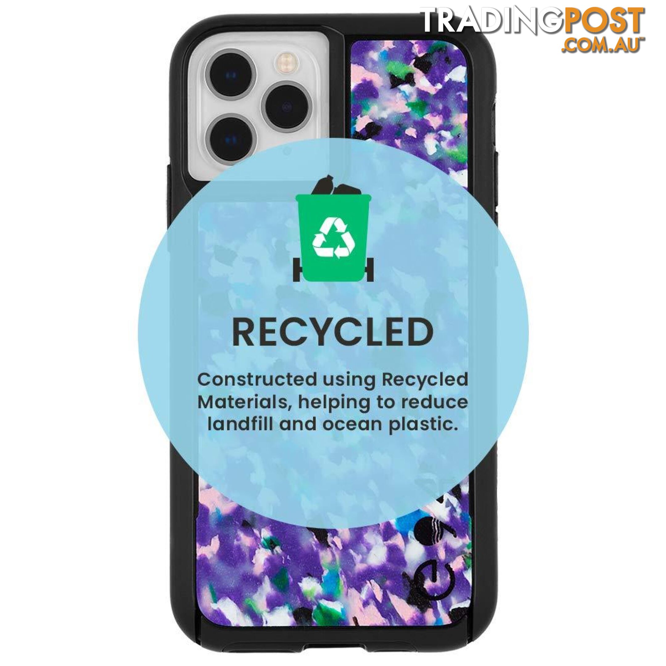 Case-Mate Eco Reworked Case For iPhone 11 Pro Max - Case-Mate - Rainbow Confetti - 846127186797