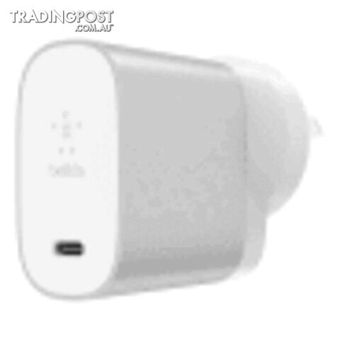 Belkin BOOSTCHARGE 27W USB-C Home Charger - Silver - Belkin - 745883760633 Available Colours