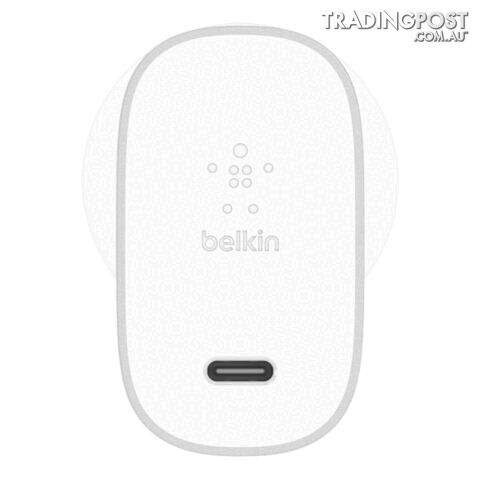 Belkin BOOSTCHARGE 27W USB-C Home Charger - Silver - Belkin - 745883760633 Available Colours