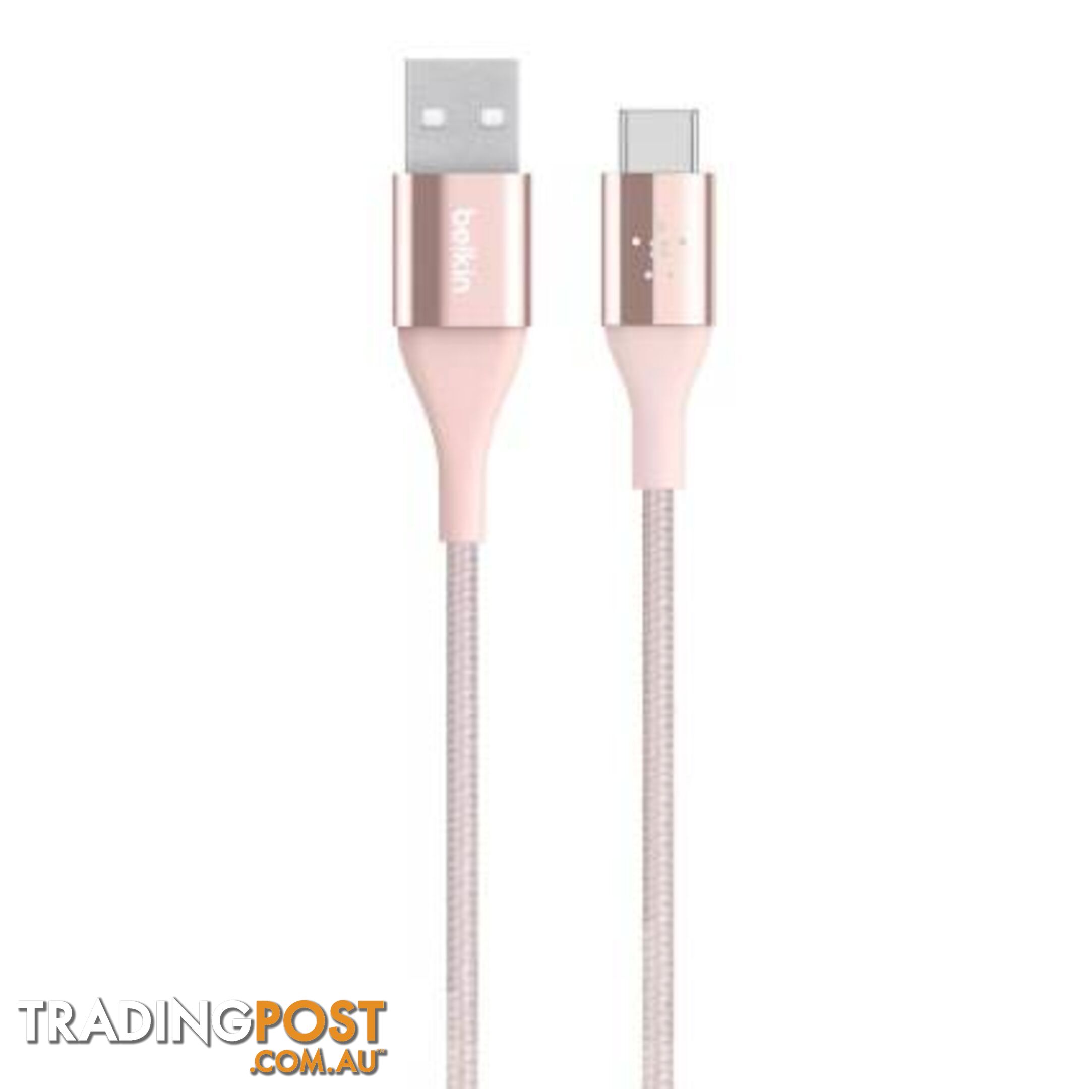 Belkin MIXIT DuraTek USB-C to USB-A Cable - Belkin - RoseGold - 745883747290