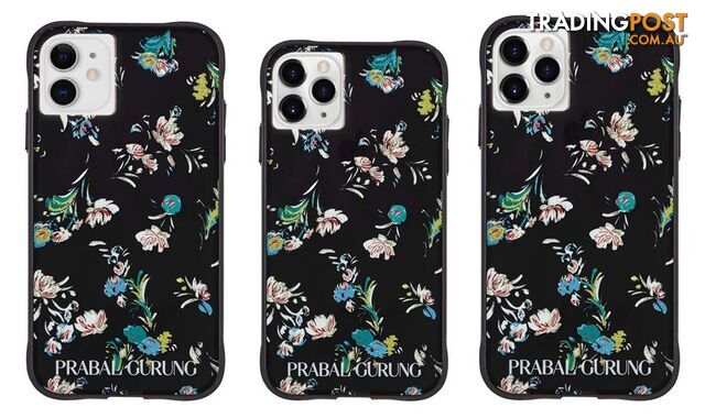 Case-Mate Prabal Gurung Case For iPhone 11 Pro - Case-Mate - Black Floral - 846127189743