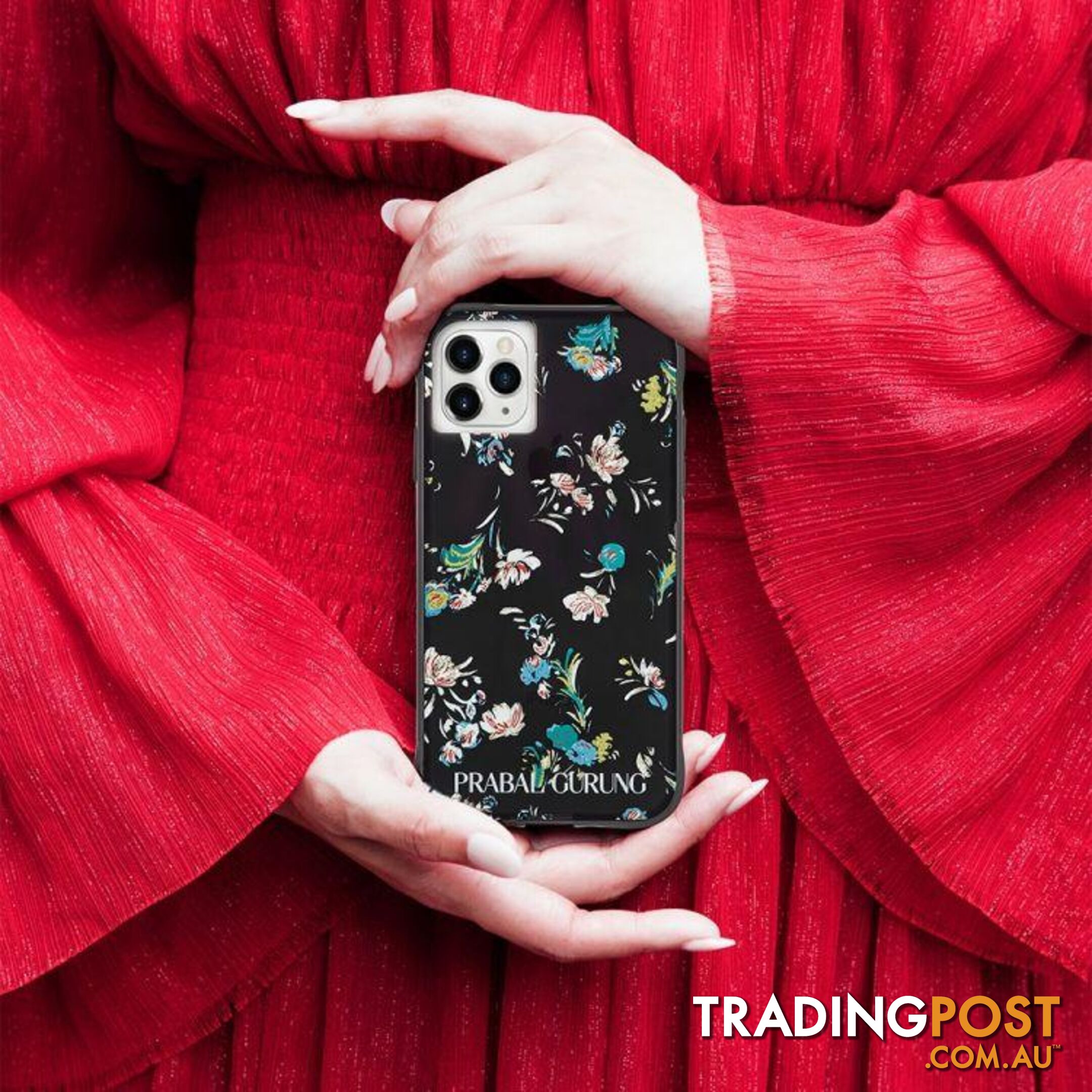 Case-Mate Prabal Gurung Case For iPhone 11 Pro - Case-Mate - Black Floral - 846127189743