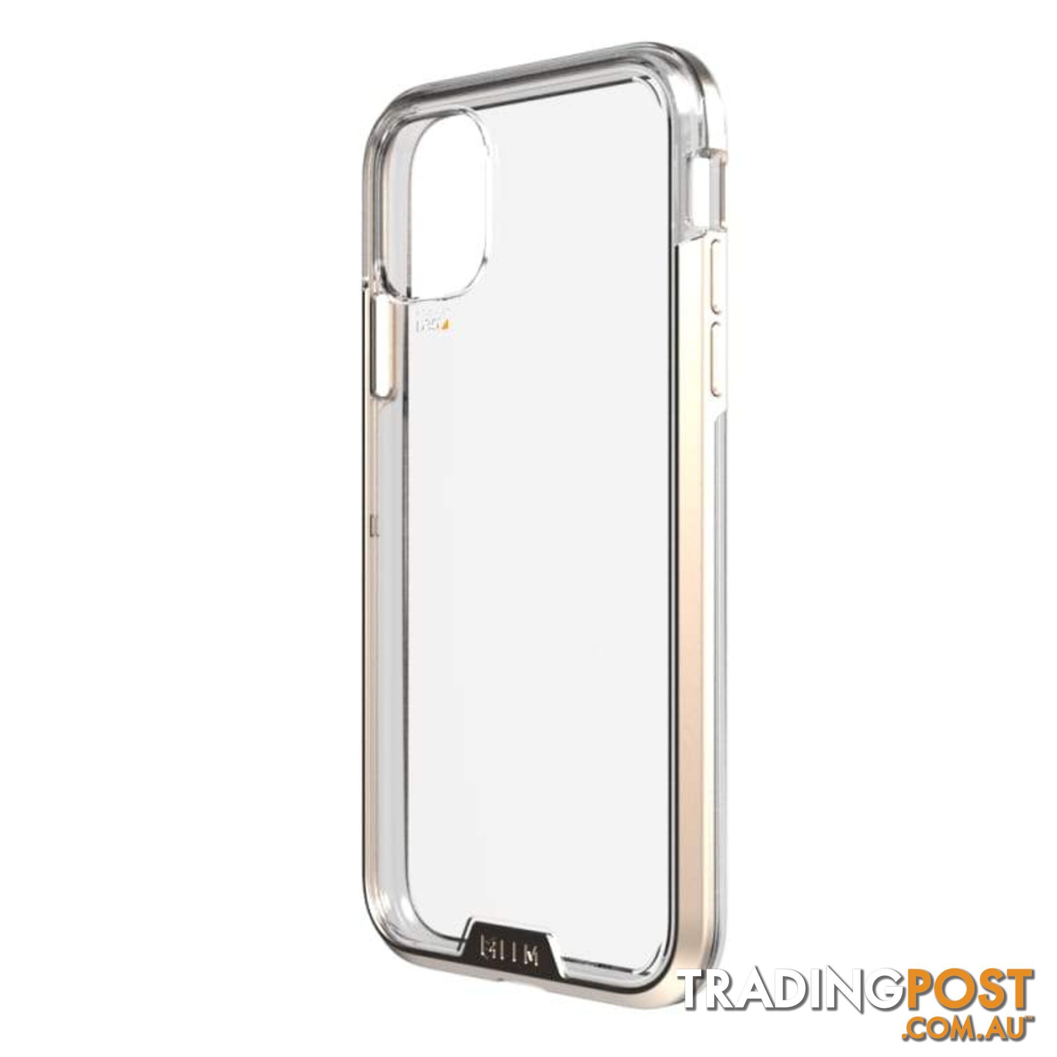 EFM Verona D3O Crystalex Case Armour For iPhone XR|11 - EFM - Clear Gold - 9319655070452