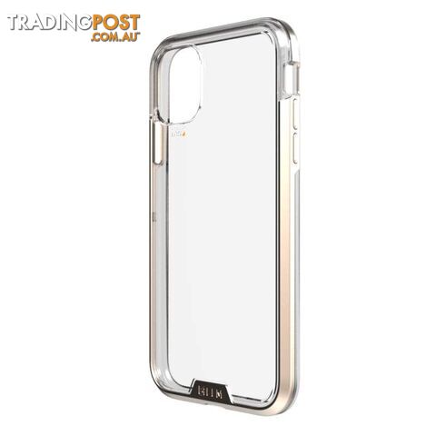 EFM Verona D3O Crystalex Case Armour For iPhone XR|11 - EFM - Clear Gold - 9319655070452