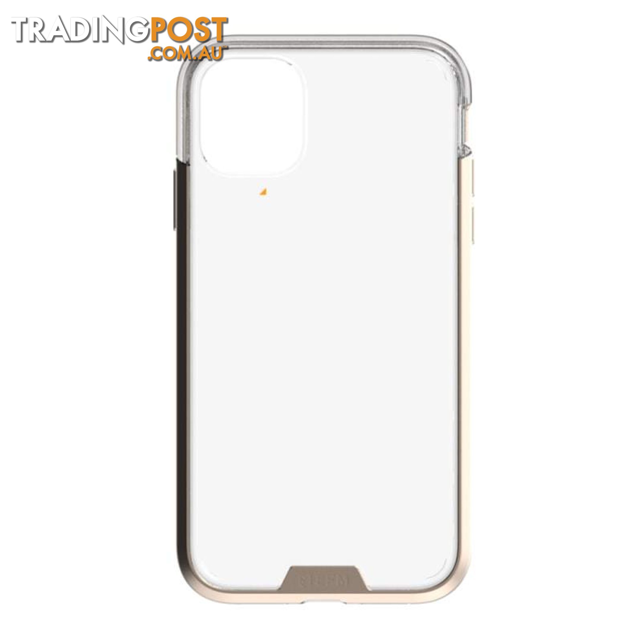 EFM Verona D3O Crystalex Case Armour For iPhone XR|11 - EFM - Clear Gold - 9319655070452