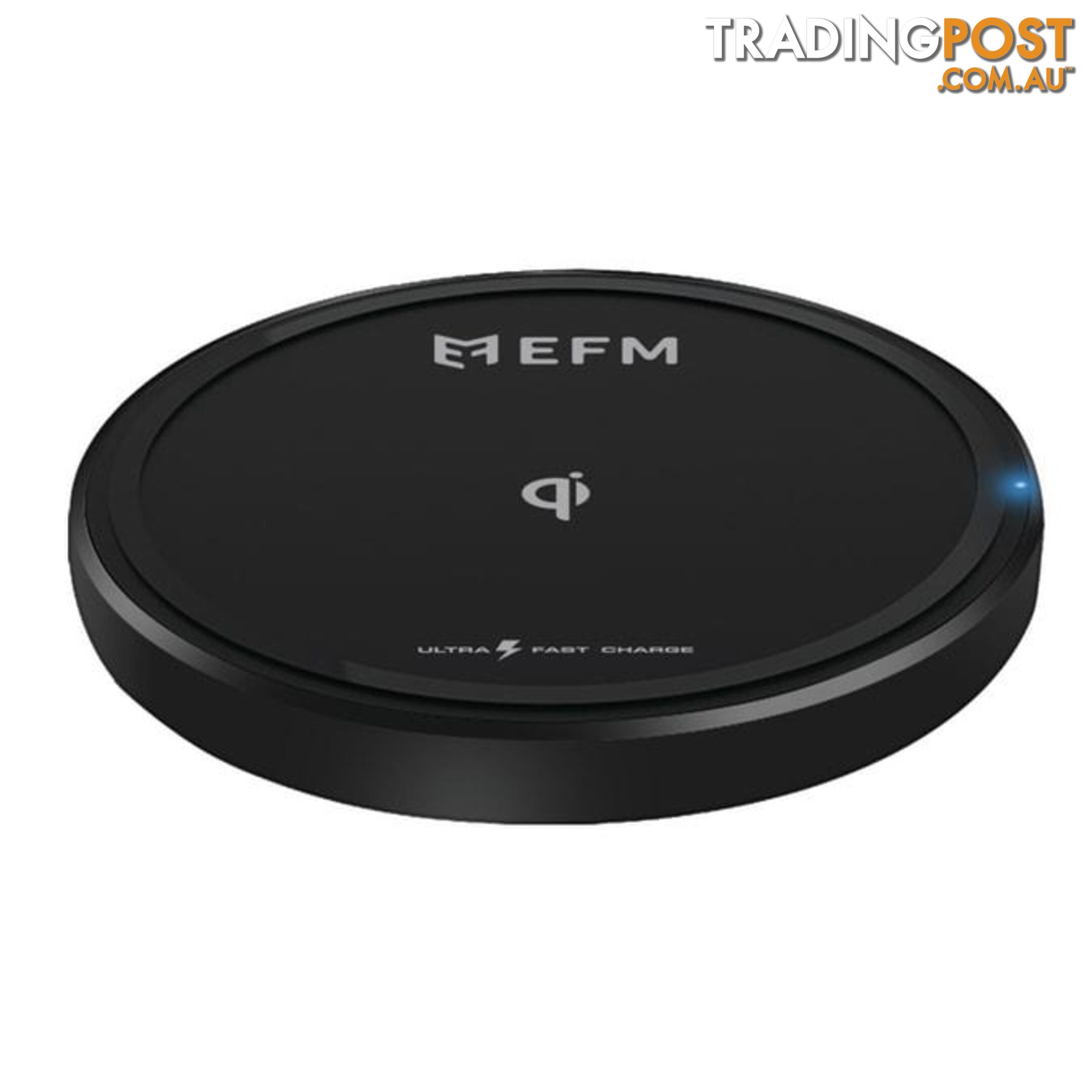 EFM 15W Wireless Charge Pad With USB to Type-C Charge Cable - EFM - 9319655069531