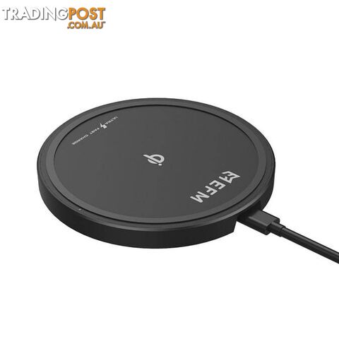 EFM 15W Wireless Charge Pad With USB to Type-C Charge Cable - EFM - 9319655069531