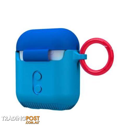 Case-Mate CreaturePod Case for Air Pods with Neck Strap - Tricky Trickster (Blue) - Case-Mate - 846127187015