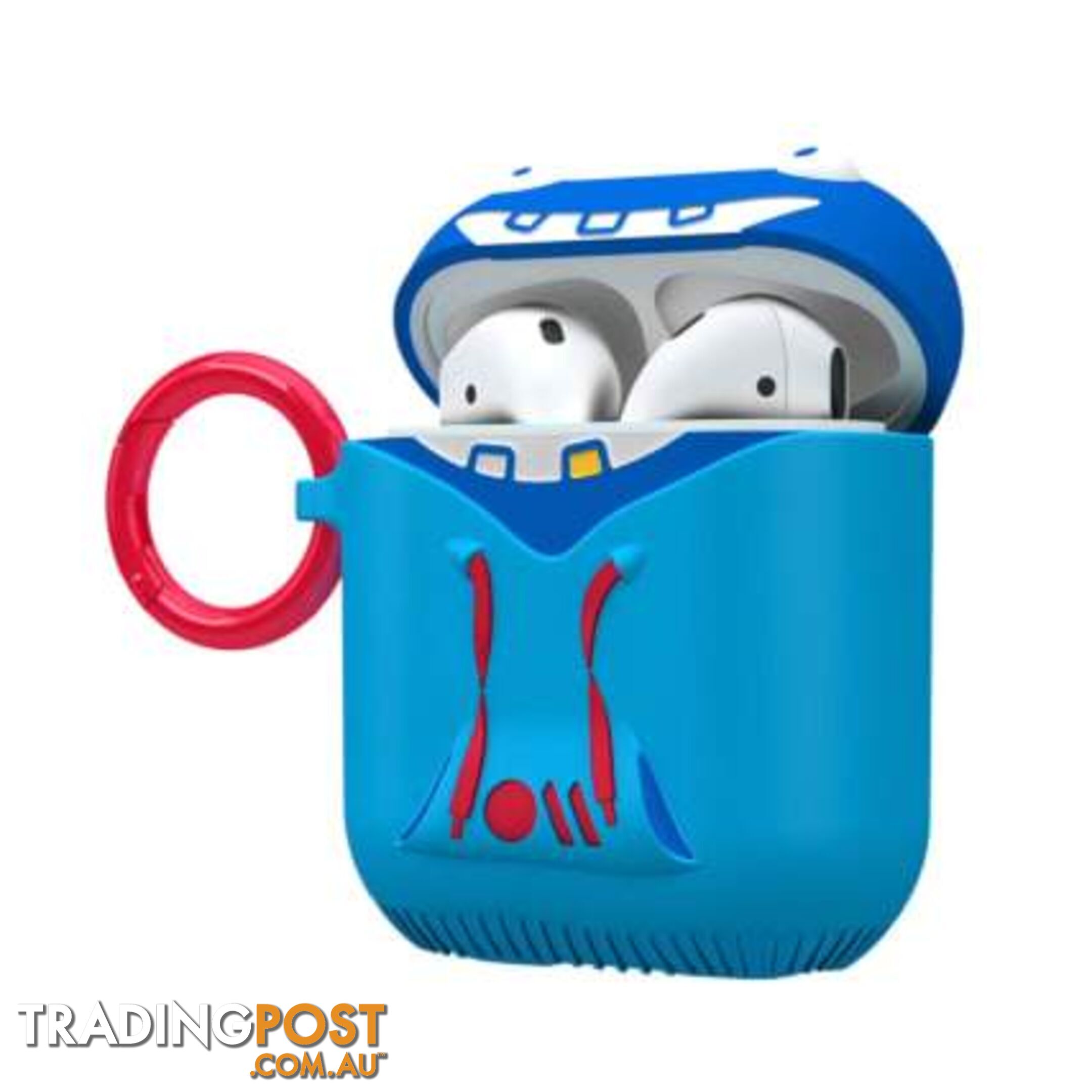 Case-Mate CreaturePod Case for Air Pods with Neck Strap - Tricky Trickster (Blue) - Case-Mate - 846127187015