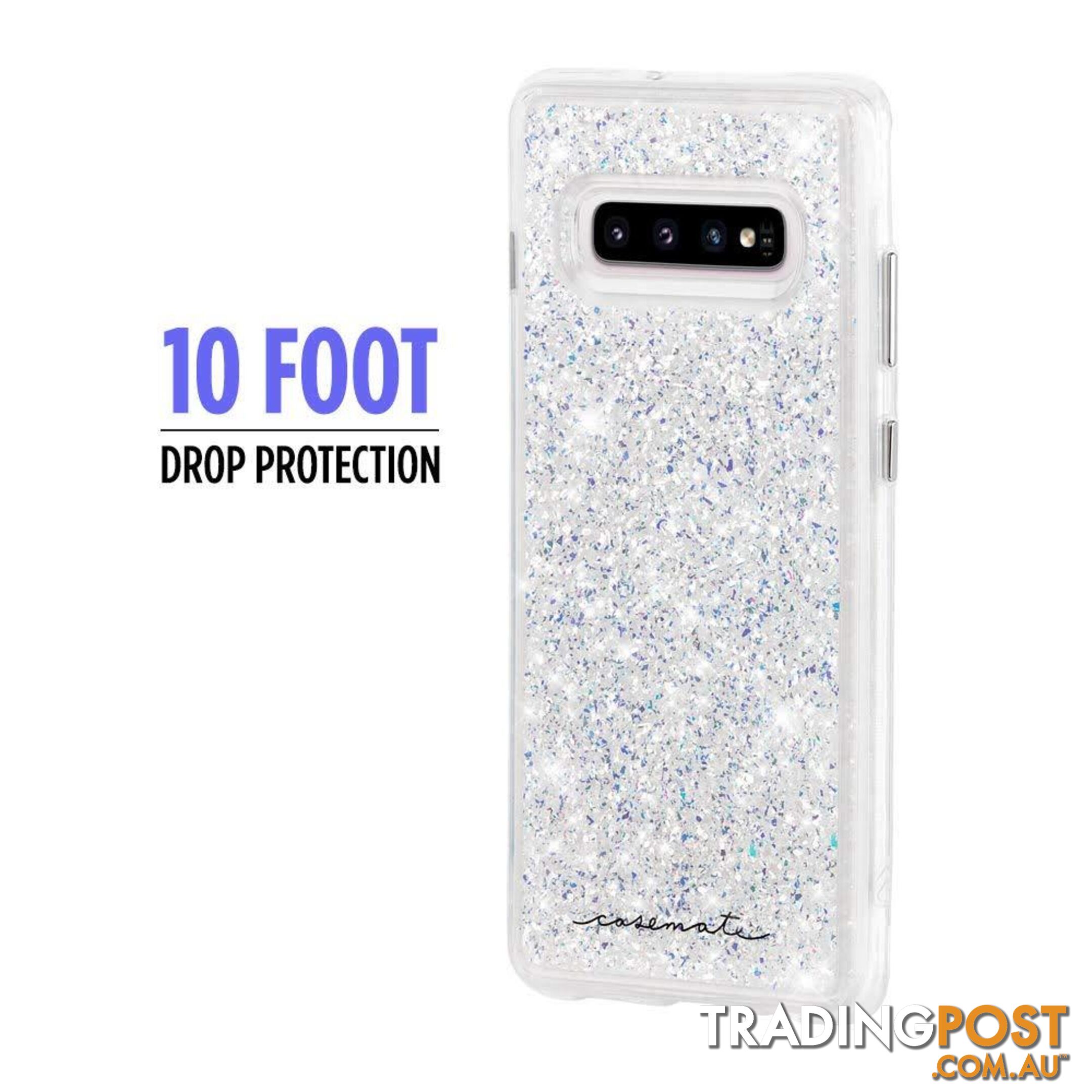 Case-Mate Twinkle Case For Samsung Galaxy S10 - Case-Mate - Stardust - 846127183260