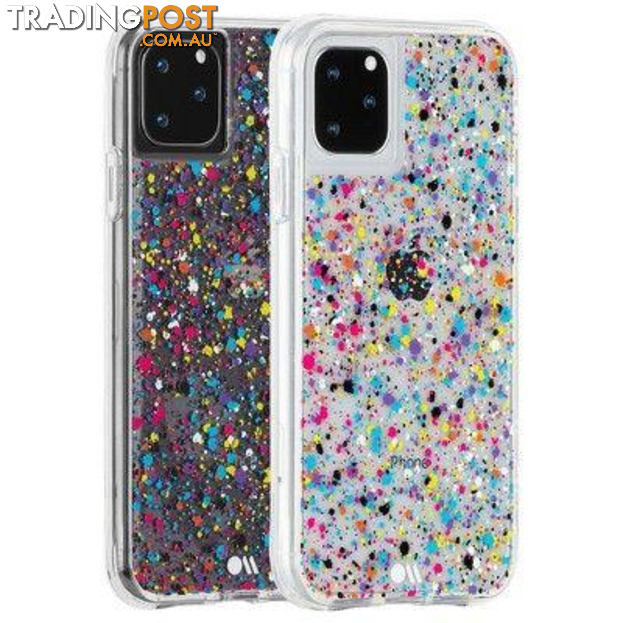 Case-Mate Tough Spray Paint Case For iPhone 11 Pro Max - Case-Mate - Rainbow Flecks - 846127186858