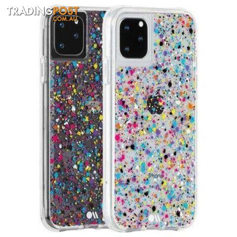 Case-Mate Tough Spray Paint Case For iPhone 11 Pro Max - Case-Mate - Rainbow Flecks - 846127186858