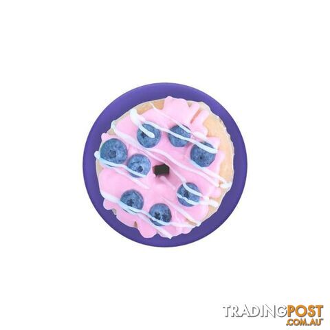 PopTop Swappable Top (Gen 2) Blue Berry Donut - PopSockets - 842978140582
