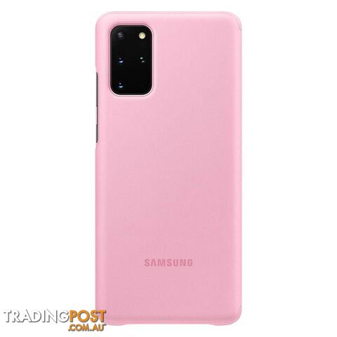 Samsung Clear View Cover For Samsung Galaxy S20+ - Samsung - pink - 8806090226038