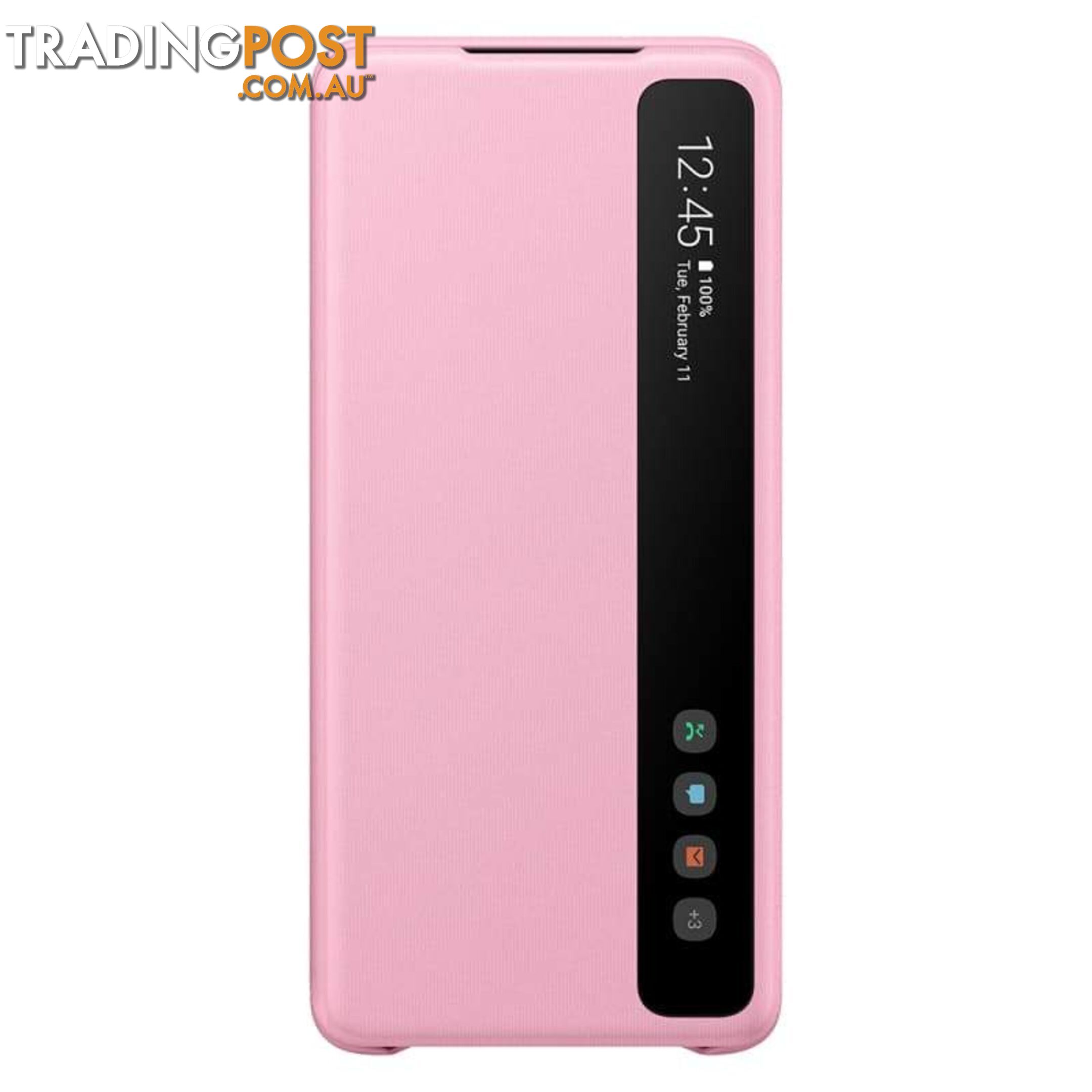 Samsung Clear View Cover For Samsung Galaxy S20+ - Samsung - pink - 8806090226038