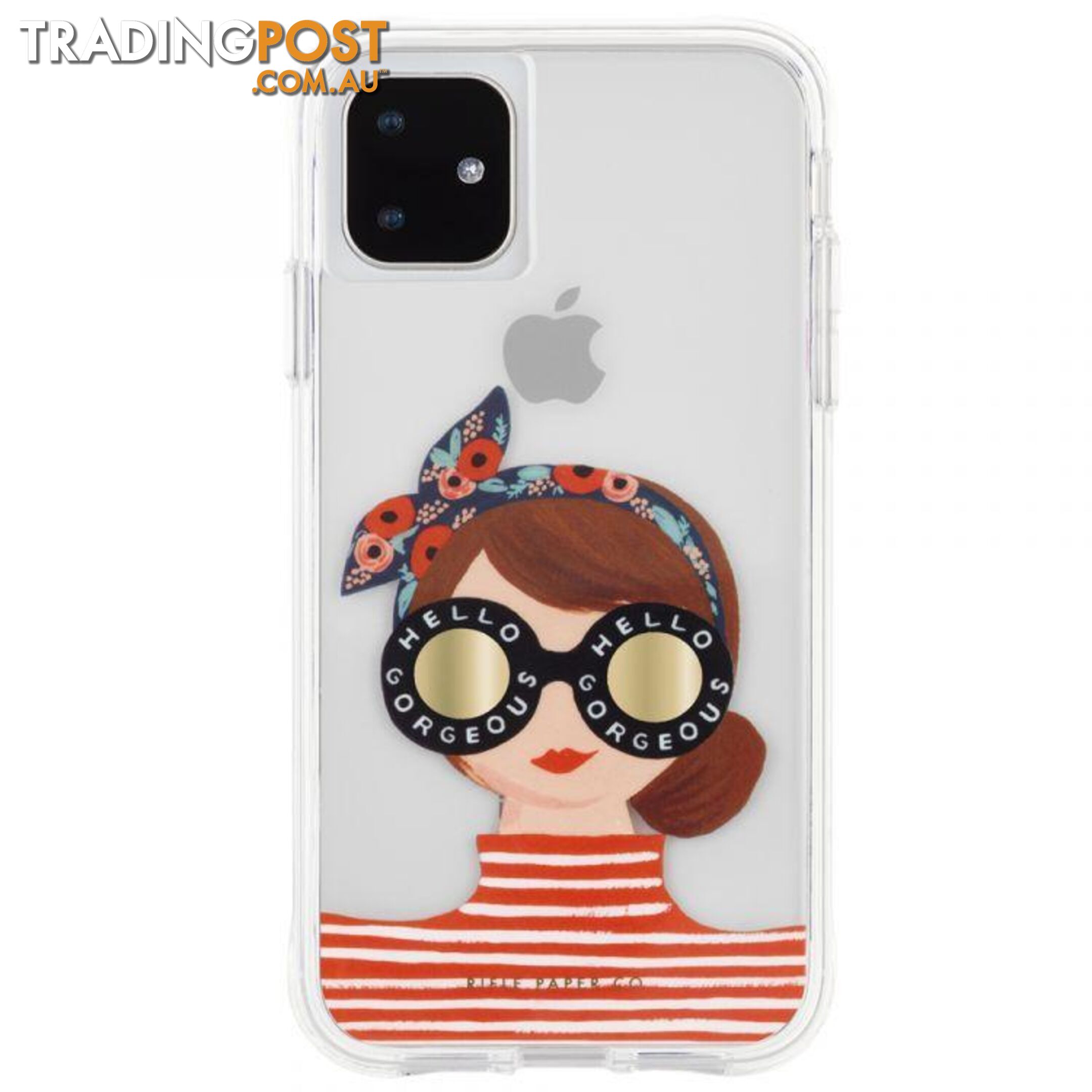 Case-Mate Rifle Paper Case For iPhone XR|11 - Case-Mate - Gorgeous Girl - 846127187787