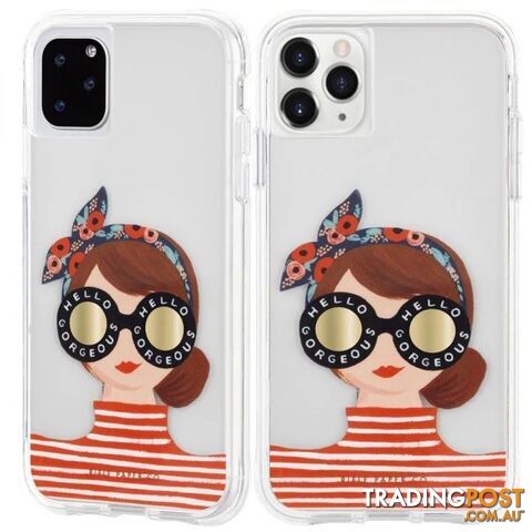 Case-Mate Rifle Paper Case For iPhone XR|11 - Case-Mate - Gorgeous Girl - 846127187787