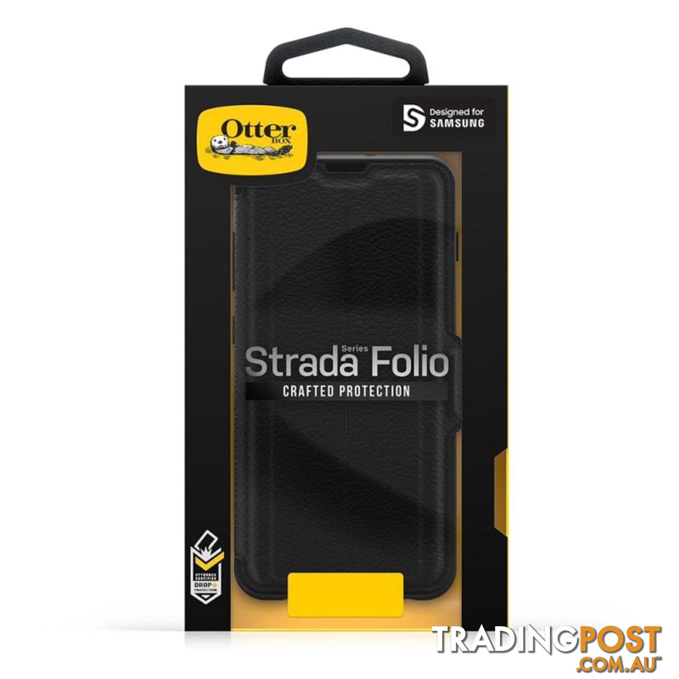 OtterBox Strada Folio Case For Samsung Galaxy S10+ - OtterBox - Shadow - 660543493662