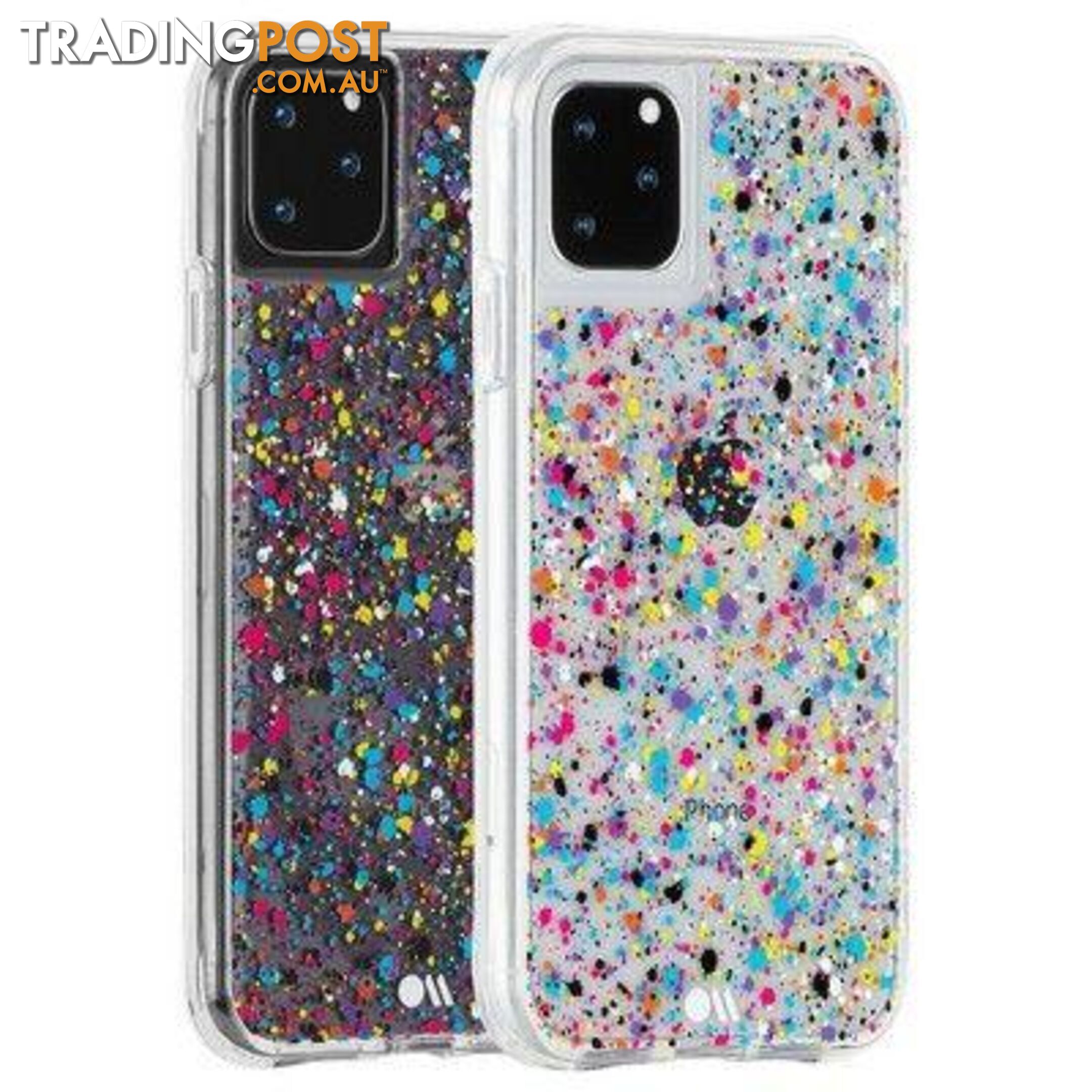 Case-Mate Tough Spray Paint Case For iPhone 11 Pro - Case-Mate - Rainbow Flecks - 846127186575