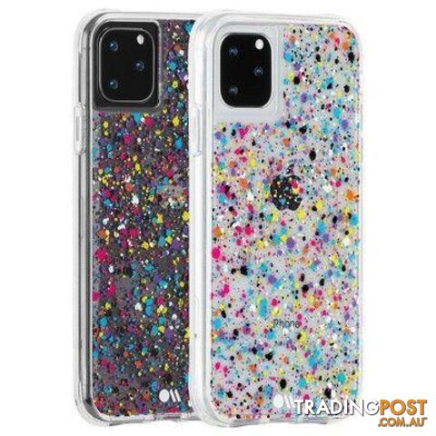 Case-Mate Tough Spray Paint Case For iPhone 11 Pro - Case-Mate - Rainbow Flecks - 846127186575