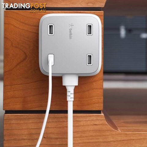 Belkin Family RockStar 4-Port USB Charger - White - Belkin - 745883698493 - photo 5 of 5