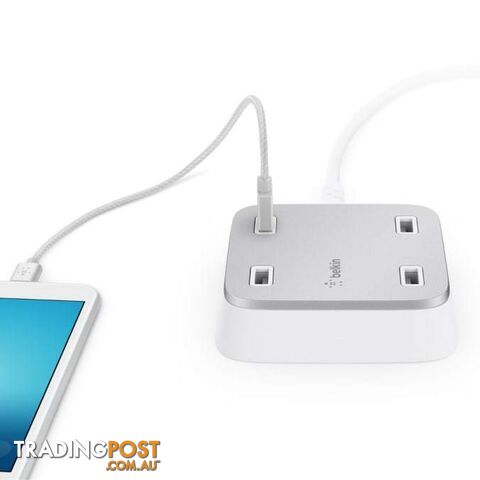 Belkin Family RockStar 4-Port USB Charger - White - Belkin - 745883698493 - photo 3 of 5