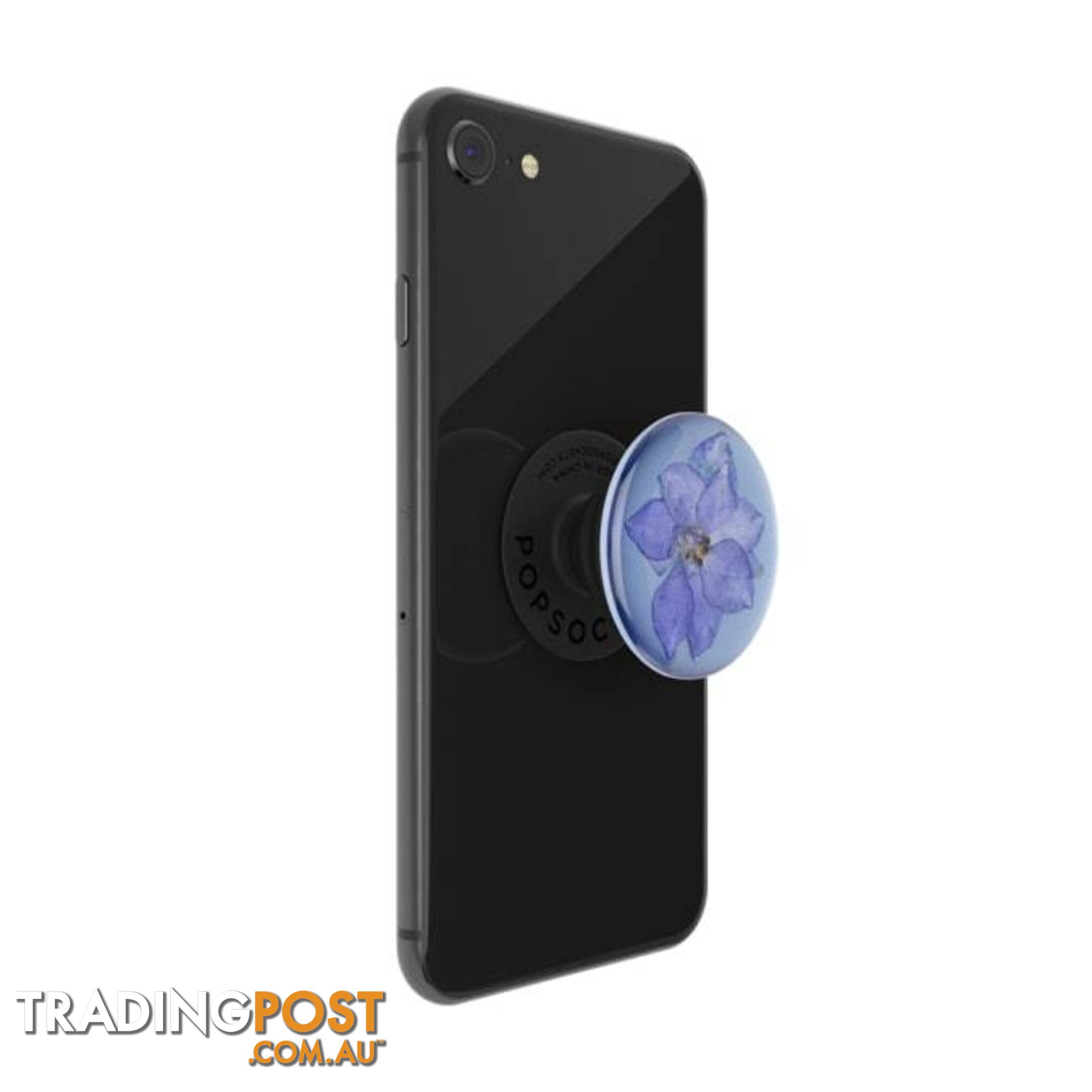 PopGrip Premium (Gen2) Pressed Flower Larkspur Purple - PopSockets - 842978144900