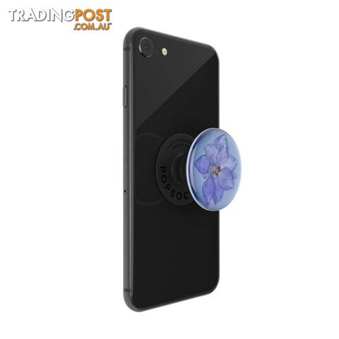 PopGrip Premium (Gen2) Pressed Flower Larkspur Purple - PopSockets - 842978144900